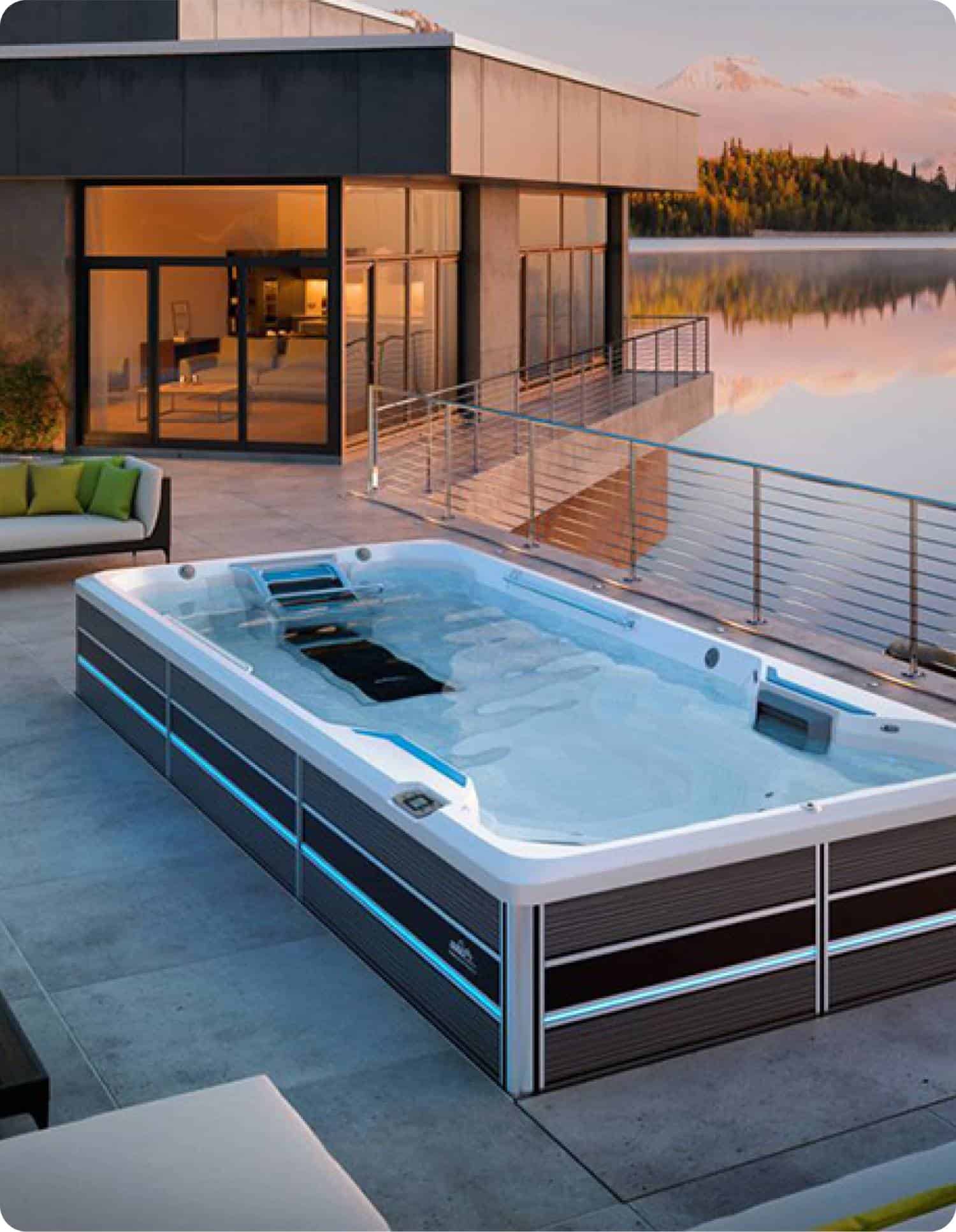 Swim Spa Service und Wartung